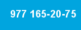 977 165-20-75